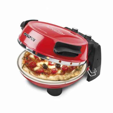 Aparat electric pentru copt Pizza, Pizzeria Snack Napoletana rosu G3ferrari